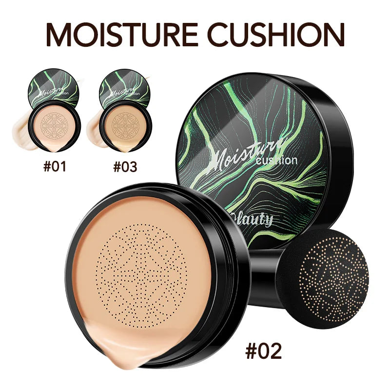 Base líquida moisture cushion - Removedor de manchas e expressões